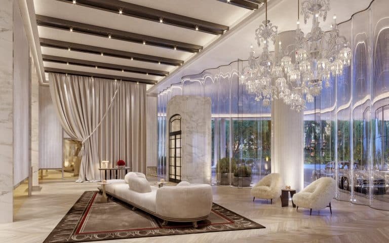 Baccarat lobby