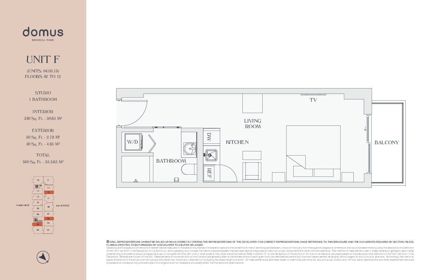 Studio Floor Plan